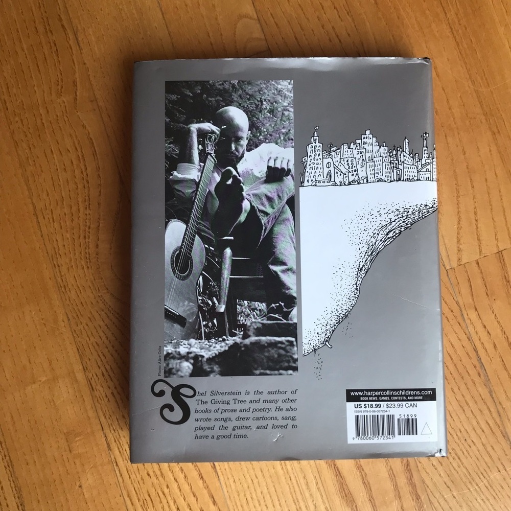Where the Sidewalk Ends poem book by Shel Silverstein special edition hard cover - Picture 3 of 11